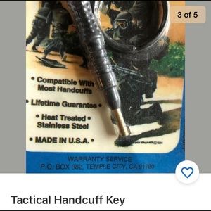 Handcuff key